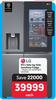 LG 611L Side By Side Insta View Fridge GC-X257CQFS