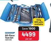 Gedore 60 Piece Tool Set-Per Set