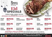 Breys Meat Market : Eid Specials (26 April - 01 May 2022)