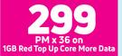 2 x Samsung Galaxy A23 4G Smartphone-On 1GB Red Top Up core More Data + On Promo 70