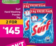 Surf Hand Washing Powder-For 2 x 3Kg