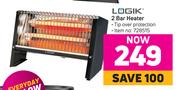 Logik 2 Bar Heater