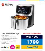 Milex 5.6L Premium Air Fryer