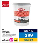 Plascon 20Ltr Ture Colour Fresh (White)