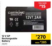 Cartronic 12V GP Rechargeable Battery