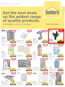 Builders Botswana : Get The Best Deals On The Widest Range Of Quality Products (10 January - 30 January 2023), page 1
