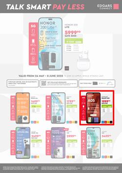 Edgars Connect : Talk Smart Pay Less (24 May - 08 June 2025), page 1