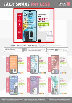 Edgars Connect : Talk Smart Pay Less (24 May - 08 June 2025), page 1