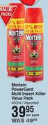 Mortein Powergard Multi Insect Killer Value Pack Assorted-450ml Per Pack