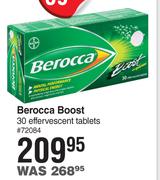 Berocca Boost-30 Effervescent Tablets