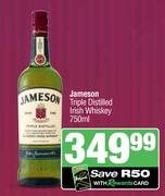 22Jameson Triple Distilled Irish Whisky-750ml