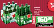 Heineken Premium Lager Or Silver Handies-For Any 2 x 6 x 330ml