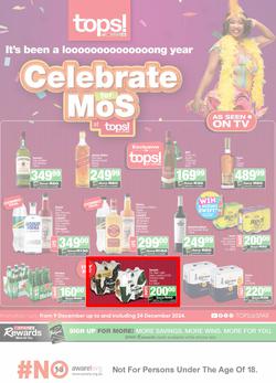 Tops At Spar : Celebrate For Mos At Tops (09 December - 24 December 2024), page 1