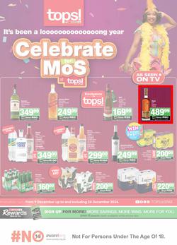 Tops At Spar : Celebrate For Mos At Tops (09 December - 24 December 2024), page 1