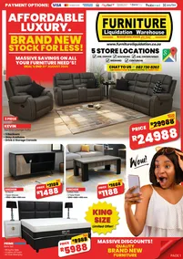 Furniture Liquidation Warehouse : Affordable Luxury (05 August - 31 August 2025)