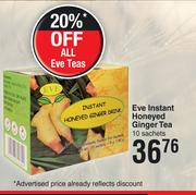 Eve Instant Honeyed Ginger Tea-10 Sachets