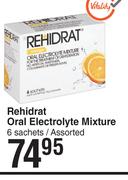 Rehidrat Oral Electrolyte Mixture 6 Sachets Assorted