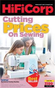 HiFi Corp : Cutting Prices On Sewing (4 August - 14 August 2022)