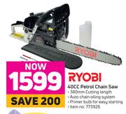 Ryobi 40cc Petrol Chain Saw