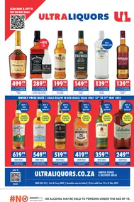 Ultra Liquors : Whisky Price Blitz (13 May - 31 May 2024)