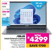 Asus 15.6"(39cm) Intel Celeron Laptop