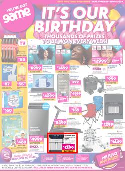 Game : It's Our Birthday (18 May - 31 May 2024), page 1
