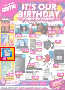 Game : It's Our Birthday (18 May - 31 May 2024), page 1