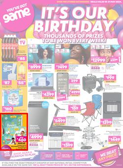 Game : It's Our Birthday (18 May - 31 May 2024), page 1