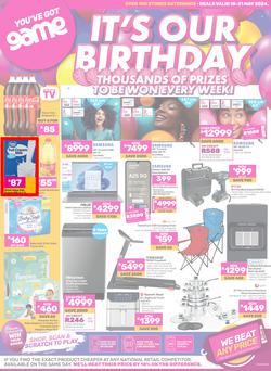 Game : It's Our Birthday (18 May - 31 May 2024), page 1
