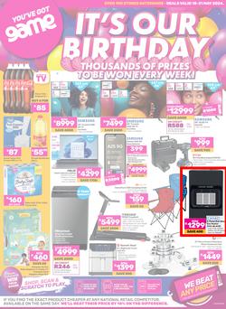 Game : It's Our Birthday (18 May - 31 May 2024), page 1
