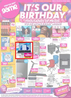 Game : It's Our Birthday (18 May - 31 May 2024), page 1
