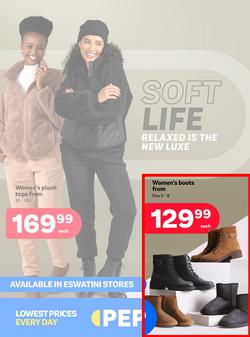 PEP Eswatini : Soft Life (23 April - 21 May 2025), page 1