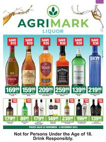 Agrimark Liquor : Cheers To Savings (22 November - 09 December 2023)