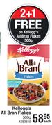 Kellogg's All Bran Flakes-500g Each