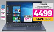 Asus Intel Celeron Notebook