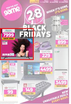 Game : 28 Black Fridays (2 November - 10 November 2020), page 1