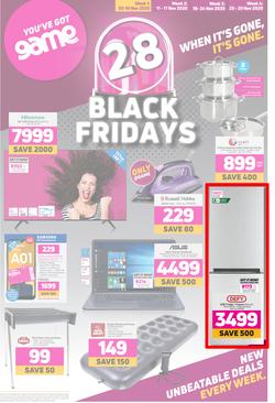 Game : 28 Black Fridays (2 November - 10 November 2020), page 1