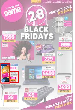 Game : 28 Black Fridays (2 November - 10 November 2020), page 1