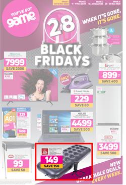 Game : 28 Black Fridays (2 November - 10 November 2020), page 1
