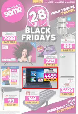 Game : 28 Black Fridays (2 November - 10 November 2020), page 1