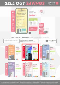 Edgars Connect : Sell Out Savings (14 May - 18 May 2025), page 1