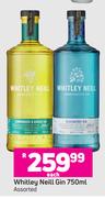 Whitley Neill Gin Assorted-750ml Each