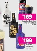 Dead Man's Rum Assorted-750ml Each