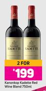 Kanonkop Kadette Red Wine Blend-For 2 x 750ml