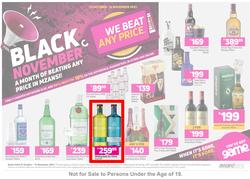 Game Liquor : Black November (31 October - 14 November 2021), page 1