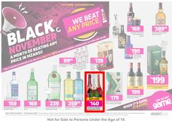 Game Liquor : Black November (31 October - 14 November 2021), page 1