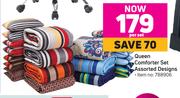 Queen Comforter Set Assorted Designs-Per Set