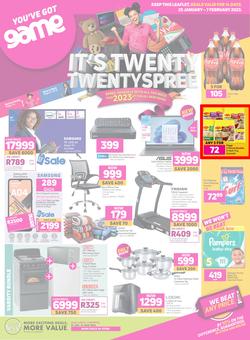 Game : It's Twenty Twentyspree (25 January - 07 February 2023), page 1