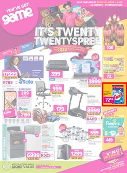 Game : It's Twenty Twentyspree (25 January - 07 February 2023), page 1