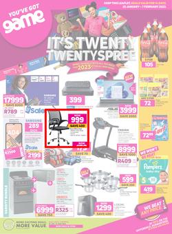Game : It's Twenty Twentyspree (25 January - 07 February 2023), page 1